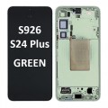 Samsung  SM-S926 (S24 Plus 5G 2024) OLED LCD touch screen (Original Service Pack) with frame [Green] GH82-33410E